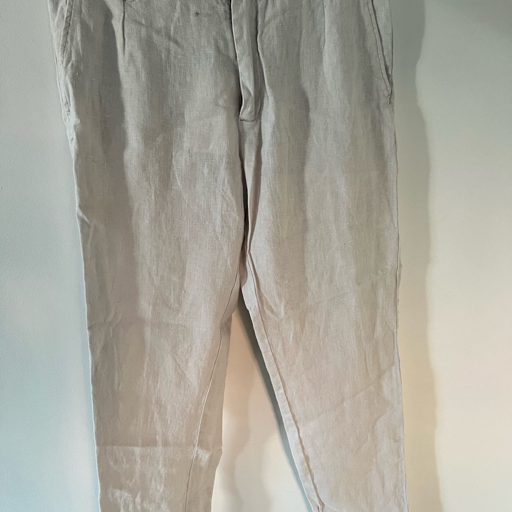 Assembly Label Cream Chinos Relaxed Fit